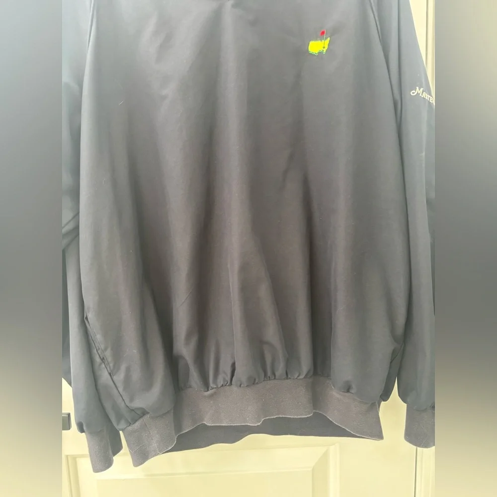 Masters Collection Golf V-Neck Pullover Windbreaker Jack men’s large - Picture 5 of 6